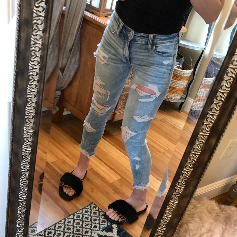 AE NeXt Level Stretch High Waisted Jegging Crop